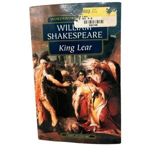 King Lear Book paperback 2000 english Wordsworth 153pgs Shakespeare READ